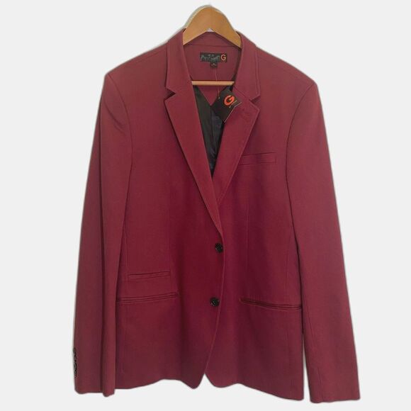 G by Guess - Slim Fit Double Button Blazer Sport Coat - Men's size XL - 40-42 L - Picture 1 of 10